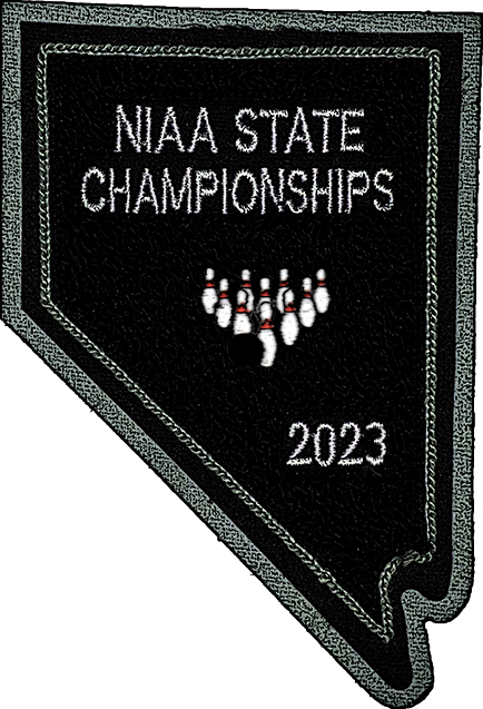 2023 NIAA State Championship Bowling Patch