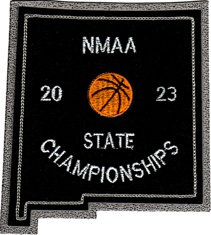 2023 NMAA State Championship Basketball Patch