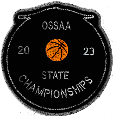 2023 OSSAA State Championship Basketball Patch