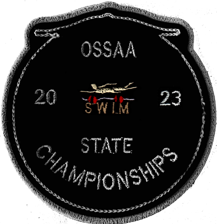 2023 OSSAA State Championship Swimming Patch
