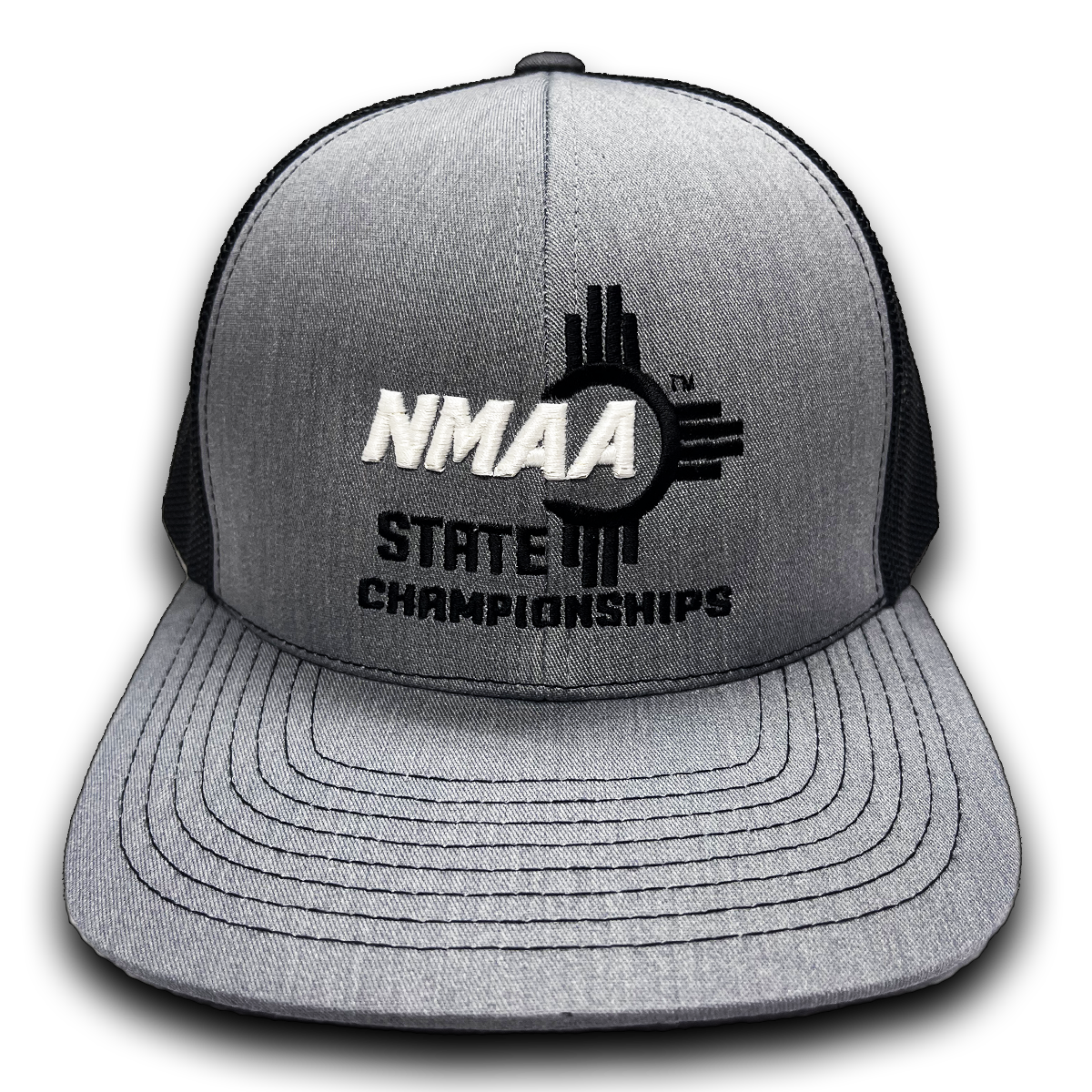 NMAA State Championship Charcoal Gray & Black Cap